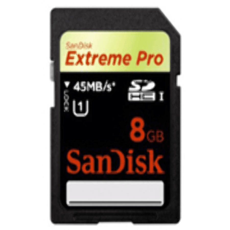 MEMORIA SANDISK SD 8GB EXTREME PRO 95MB 33X 3D