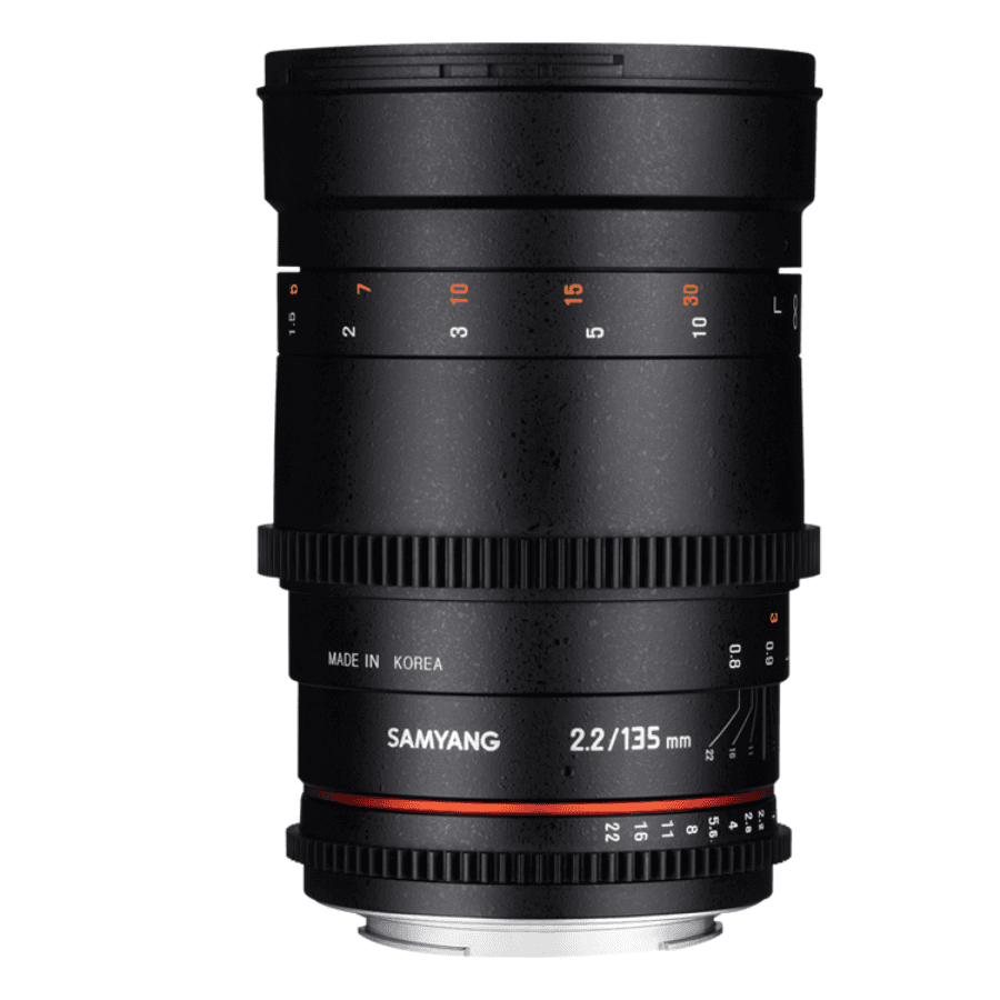 LENTE CINE SAMYANG CANON EF 135MM T2.2 ED UMC TELE