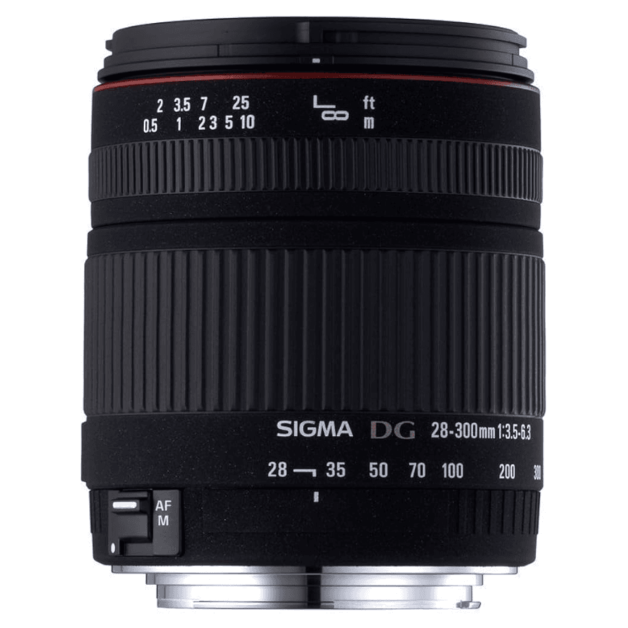 LENTE SIGMA NIKON DG 28-300MM F/3.5-6.3 MACRO