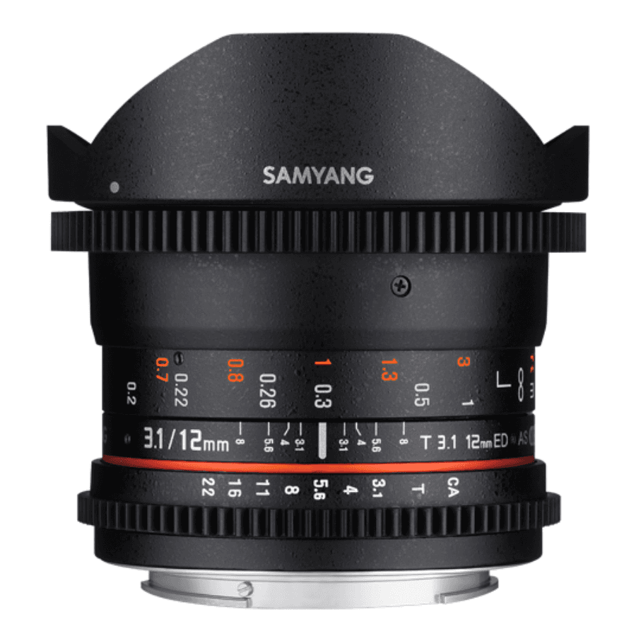 LENTE CINE SAMYANG CANON EF 12MM T3.1 ED AS NCS