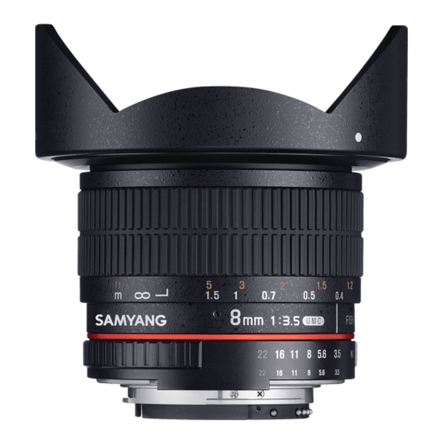 LENTE SAMYANG FUJI MF 8MM F/3.5 II X UMC FISHEYE