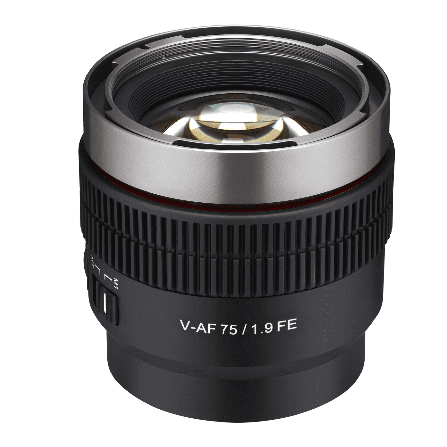 LENTE CINE SAMYANG SONY V-AF 75MM T/1.9 E-MOUNT