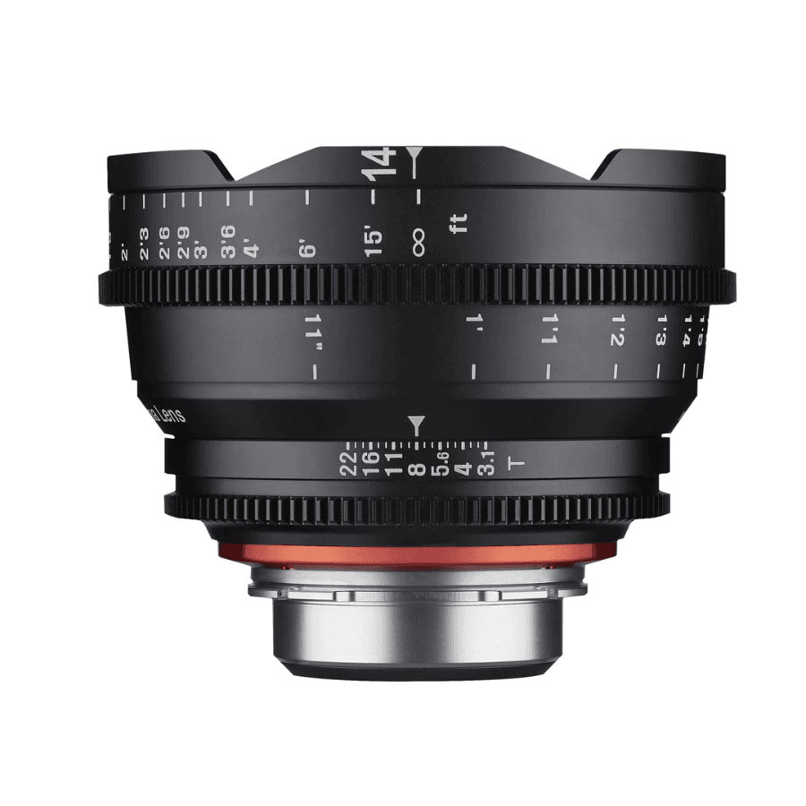 LENTE CINE SAMYANG HONEN CON 14MM T/3.1 EF F