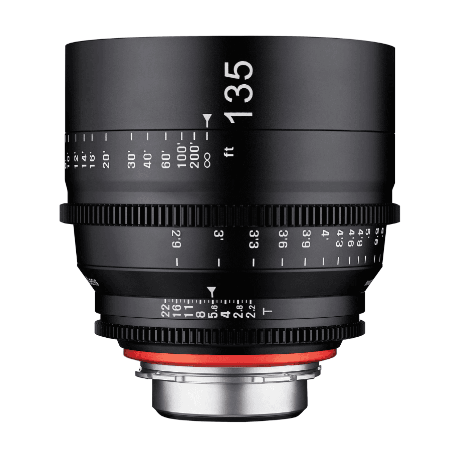 LENTE CINE SAMYANGTEN CON 135MM T/2.2 EF F