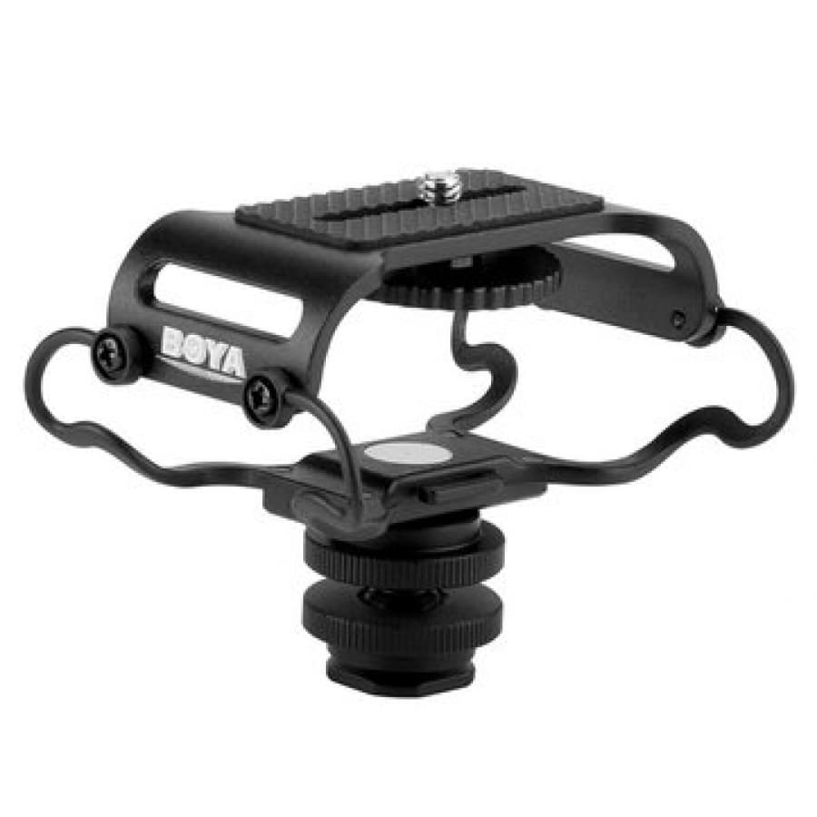 Micrófono BOYA BY-C10 SHOCK MOUNT para GRAVADOR