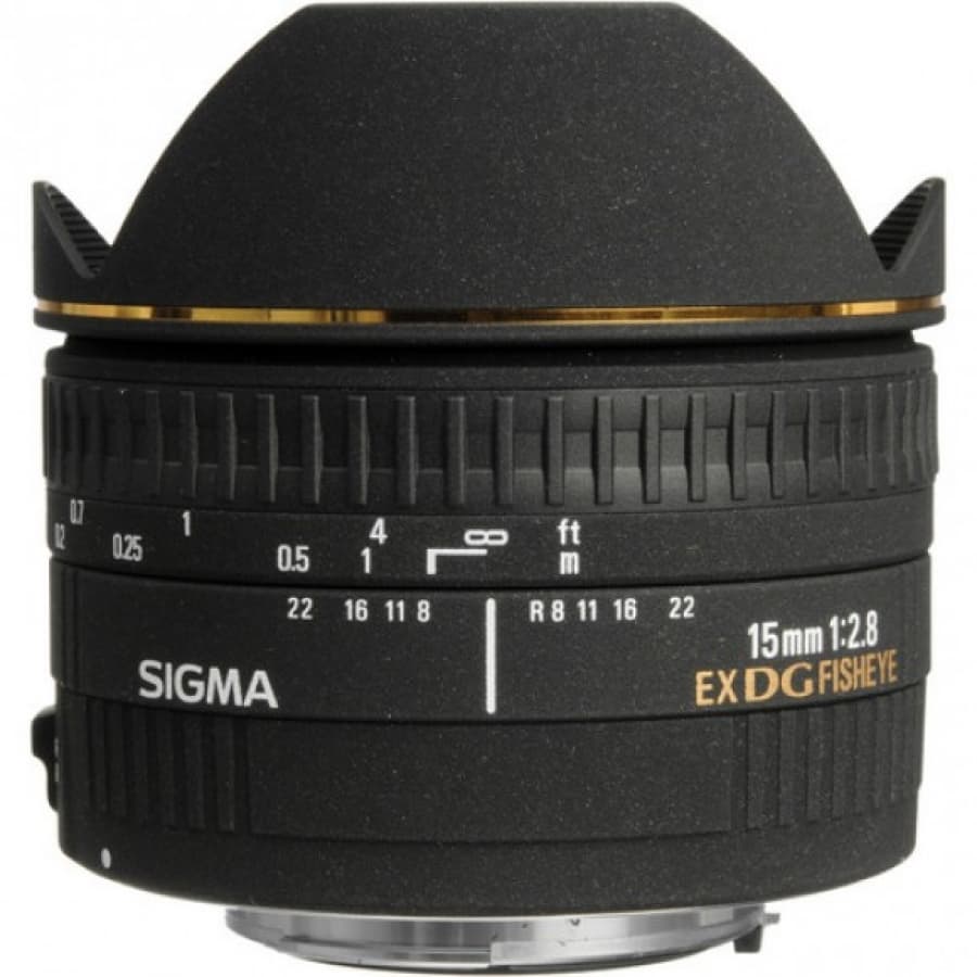 Lente SIGMA SONY DG 15MM F/2.8 EX FISHEYE