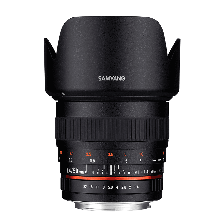 LENTE SAMYANG SONY MF DSLR 50MM F/1.4 EFF AS UMC