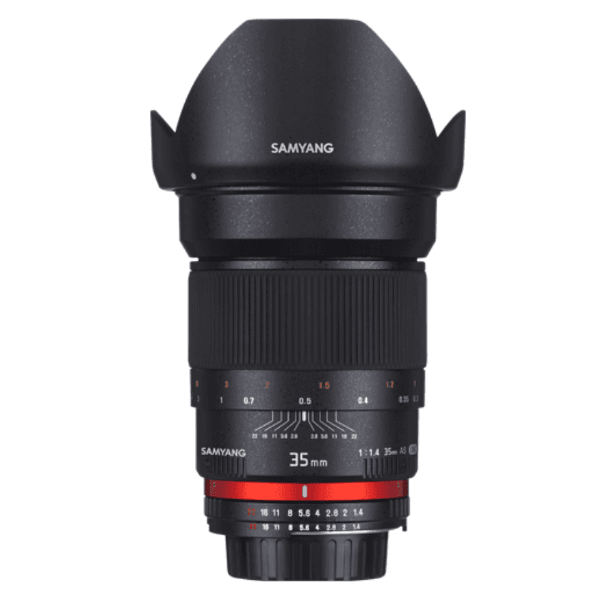 LENTE SAMYANG SONY MF DSLR 35MM F/1.4 EFF AS UMC