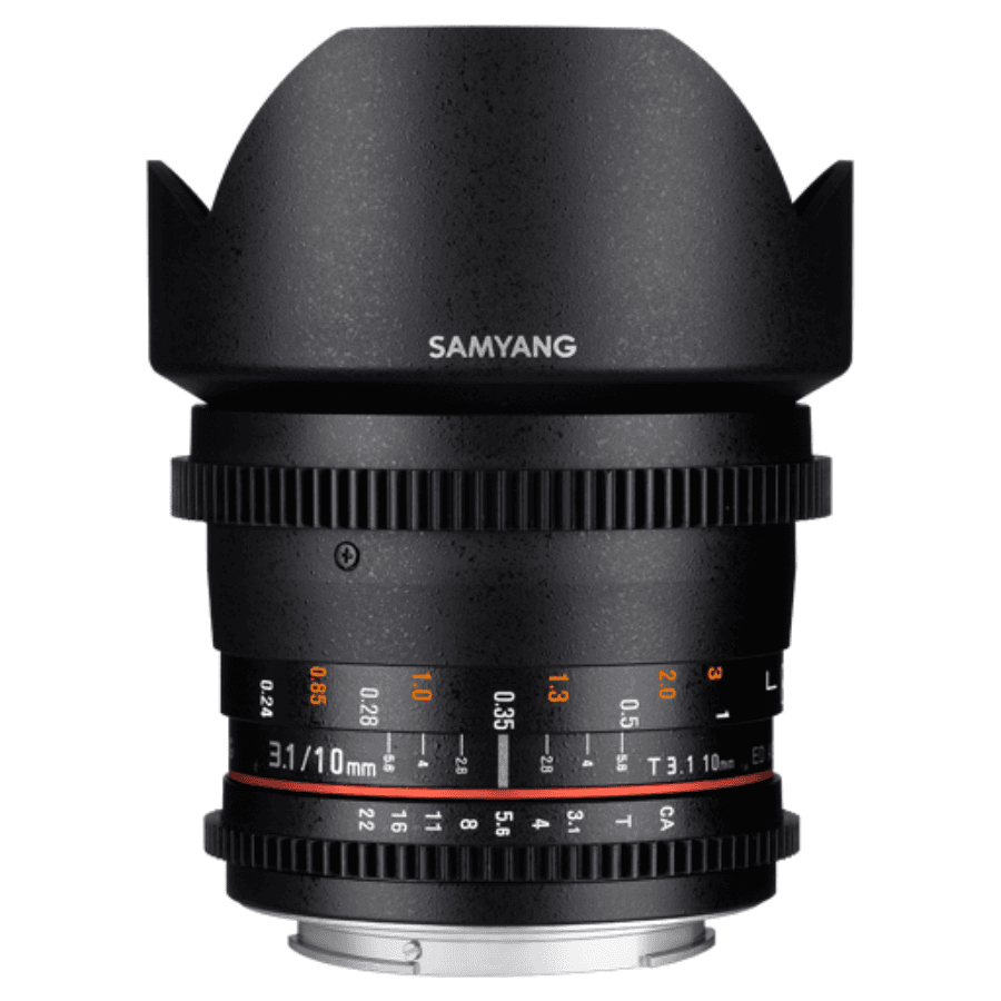 LENTE CINE SAMYANG NIKON VDSLR 10MM T3.1 II ED AS