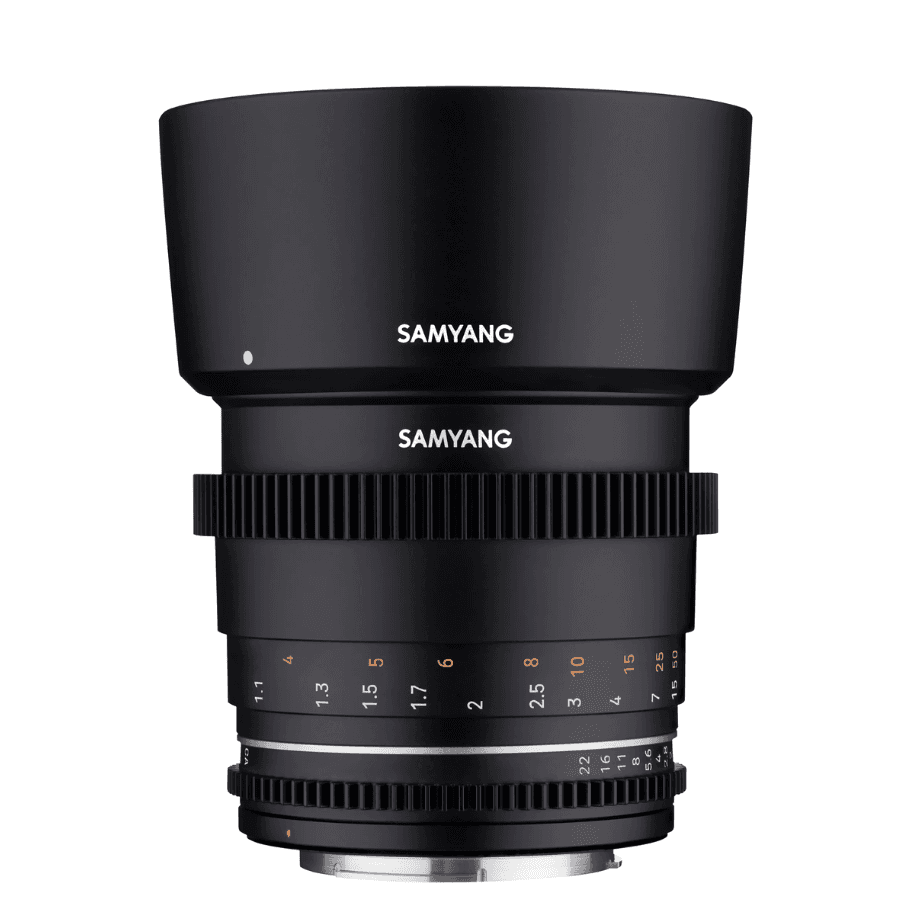 LENTE CINE SAMYANG CANON VDSLR 85MM T1.5 II RF FF