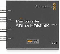 BLACKMAGIC MINI CONVERTER QUAD SDI TO HDMI 4K 2
