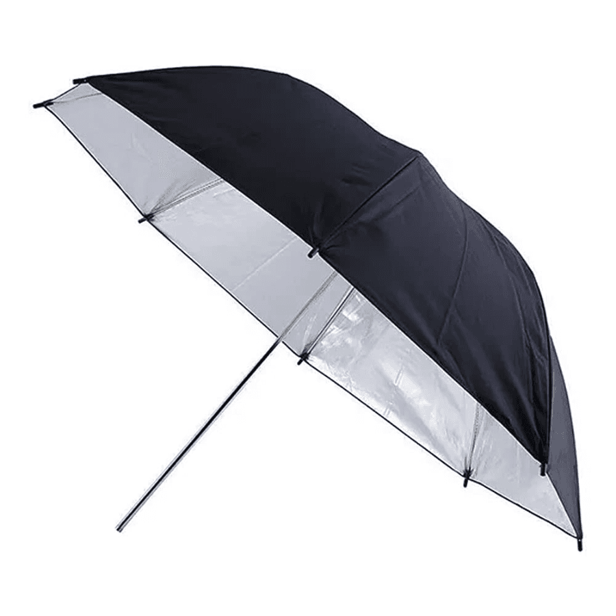 SOMBRINHA 100CM 40" Negro/Plata