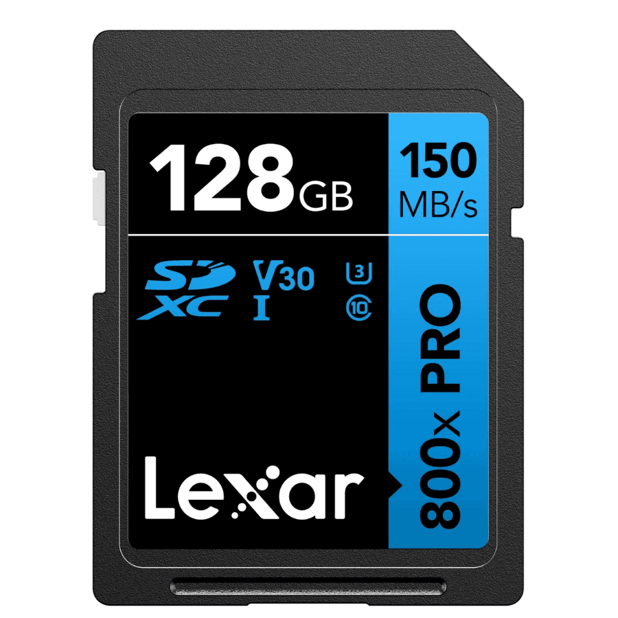 MEMORIA LEXAR SD 128GB 800X 150MB/S BLUE PERFORM.