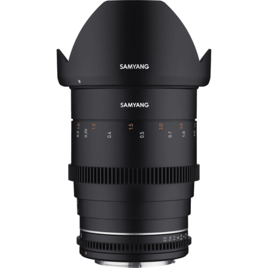 LENTE CINE SAMYANG CANON VDSLR 35MM T1.5 II RF FF