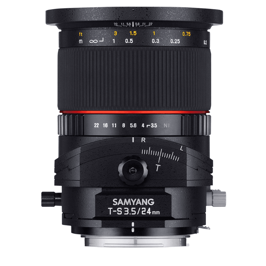 LENTE SAMYANG NIKON MF DSLR 24MM F3.5 TILT-SHIFT