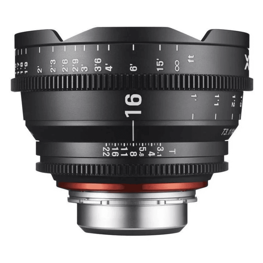 Lente CINE SAMYANG XEEN CANON 16MM T/2.6 EF FF