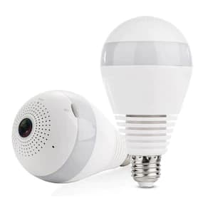 CAMERA ESPIA LAMPADA PANORAMIC 360 2MP ICSEE