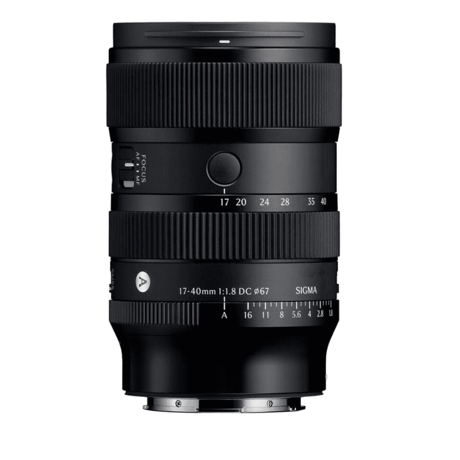 Lente SIGMA FUJI DC 17-40MM F/1.8 ART X-MOUNT