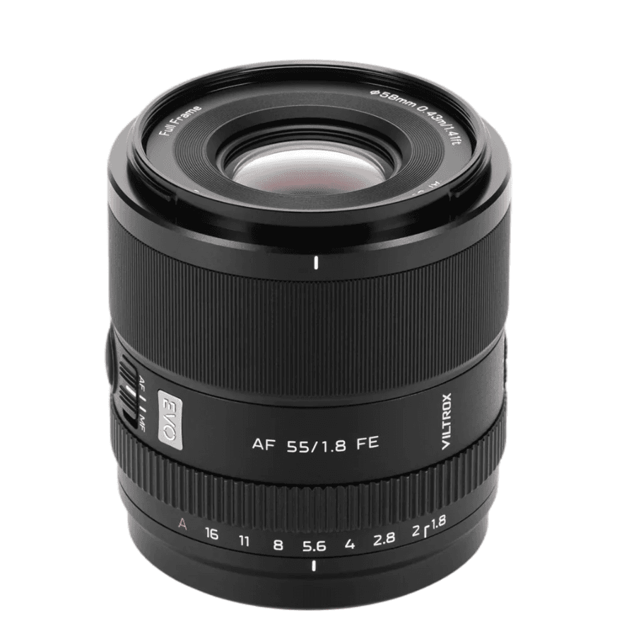 Lente VILTROX SONY AF 55MM F/1.8 FE FF EVO LENS