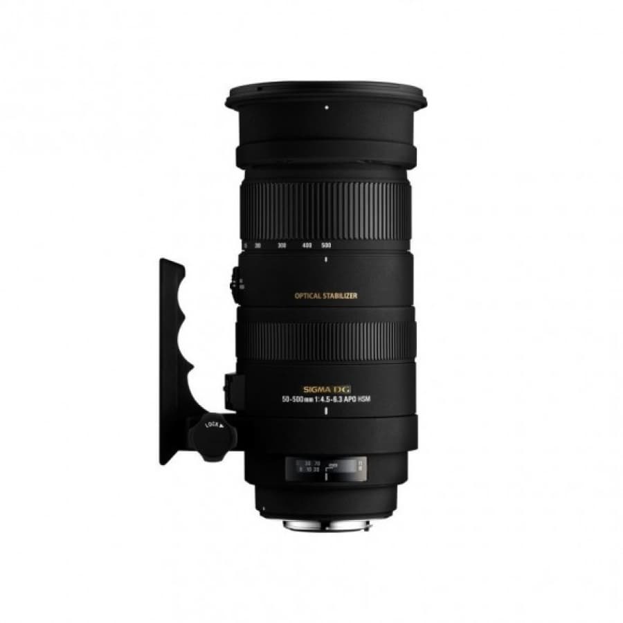 Lente SIGMA CANON DG 50-500MM F4.5-6.3 APO OS HSM