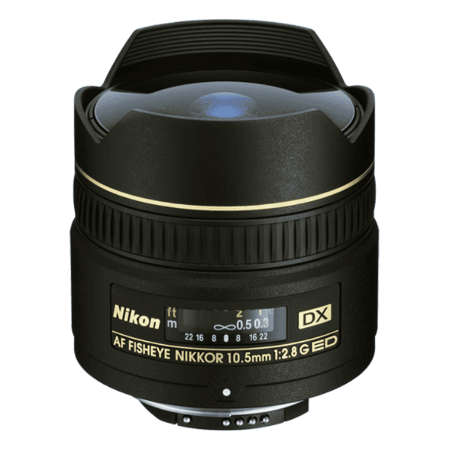 LENTE NIKON AF-DX 10.5MM F2.8G ED FISHEYE AF