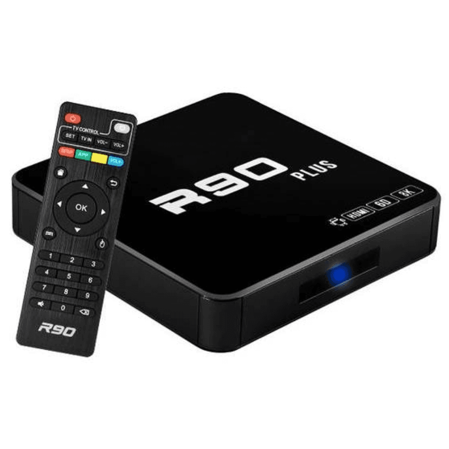 TV BOX SMART R90 PLUS 64GB/512GB/AND 12.1 Negro