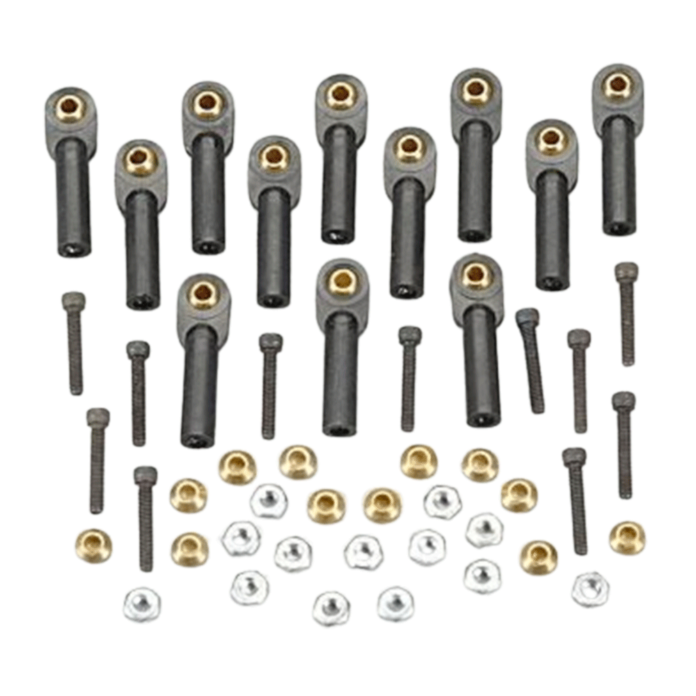 DUB860 BALL LINKS 2-56 12PC'S DUBRO
