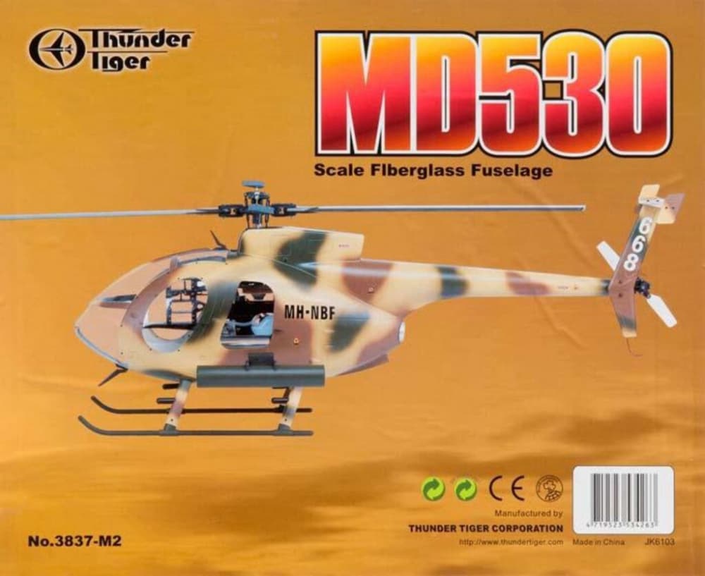 FUZELAGEM MD-530 CAMOUFLG R50 3837-K10M2