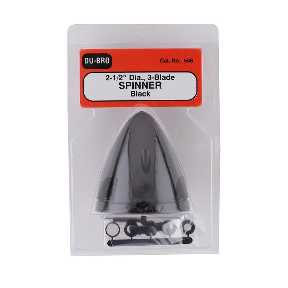 SPINNER DUBRO TRIPA 2.5" BLACK DUB546