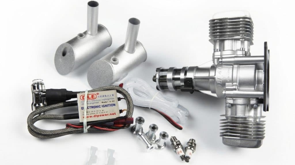 MOTOR DLE 40CC TWIN GAS WALBRO DLE40
