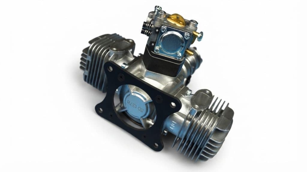 MOTOR DLE 40CC TWIN GAS WALBRO DLE40