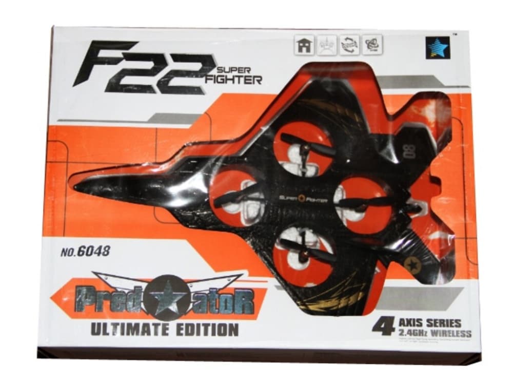MR QUADRICOPTER 4 CANAIS F22 6048/X-31