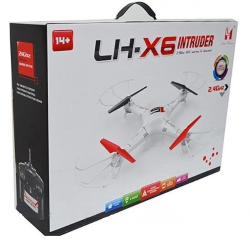 MR QUADRICOPTER Blanco INTRUDER CAM LHX6
