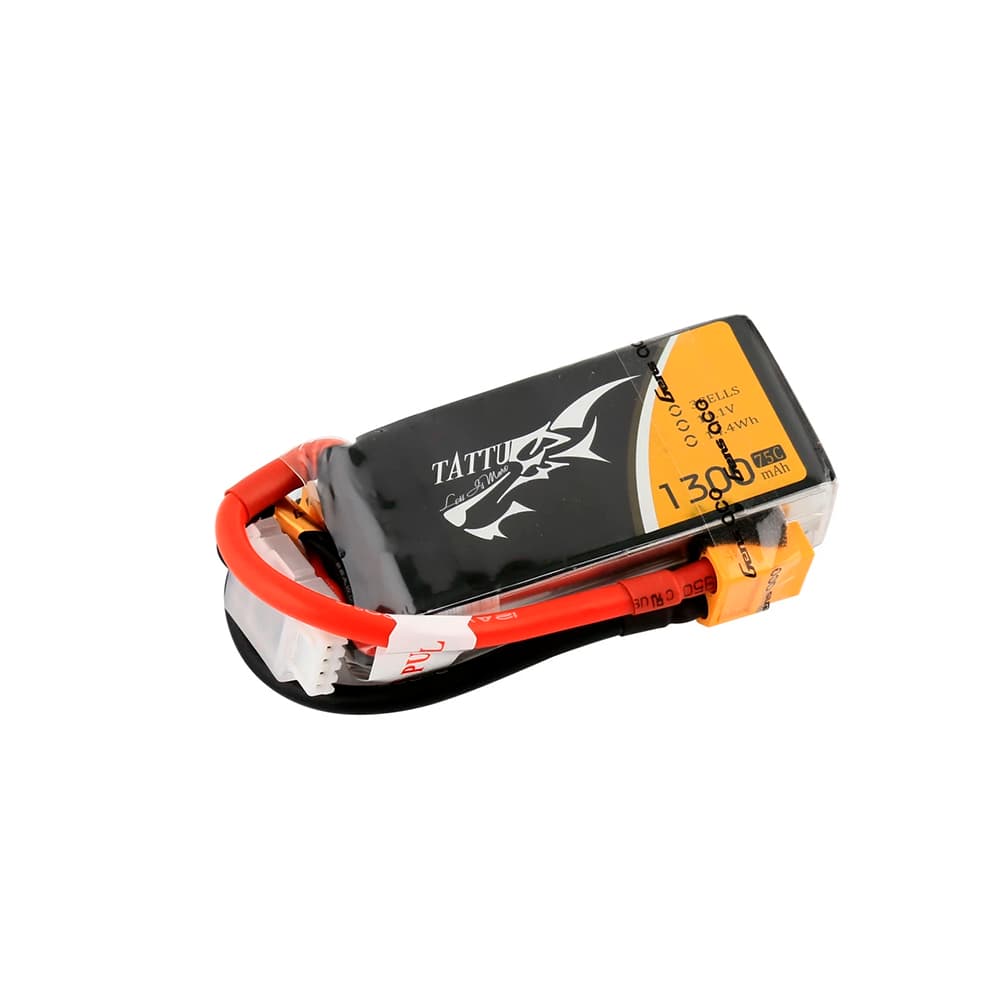 GENS ACE 14.8V 1300MA 75C LIPO XT60