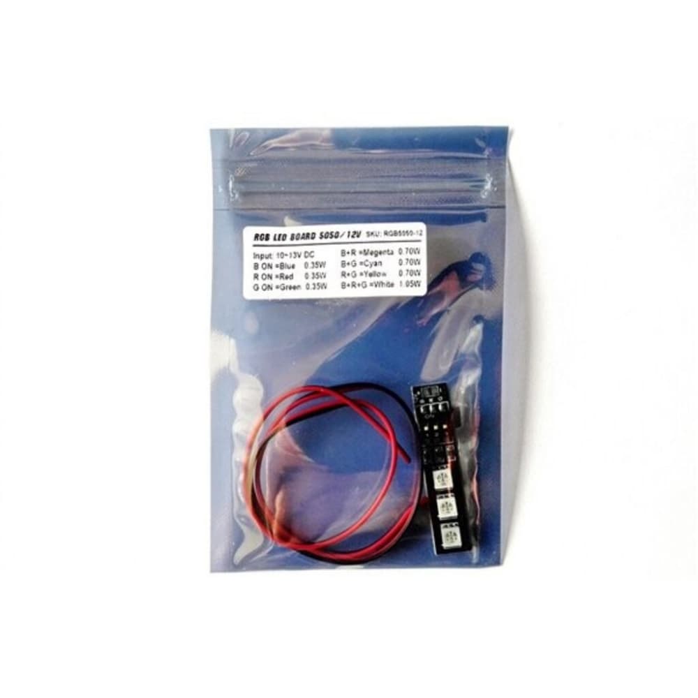 MR LED BARRA 7 LED RBG COLOR LED15-12V
