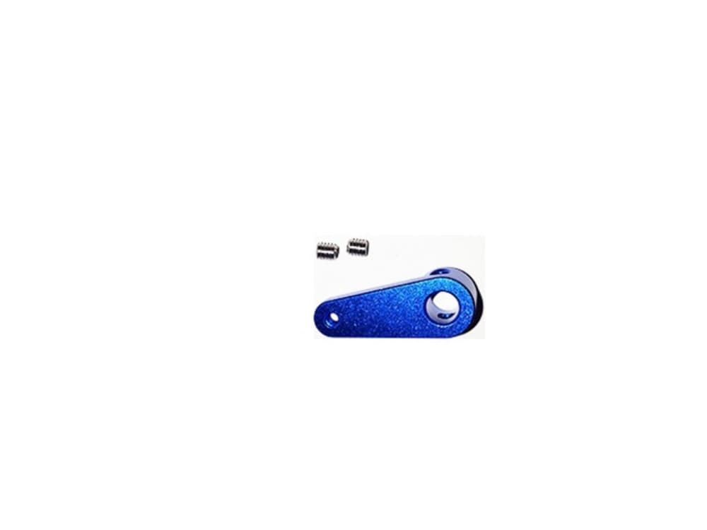 THROTTLE ARM FOR GAS CARB BLU WALBRO-B-B