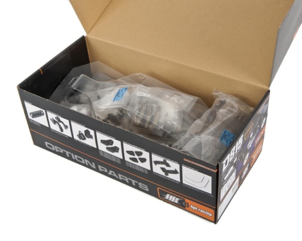 CARRO HB D815 V2 1/8 KIT BUGGY 117055
