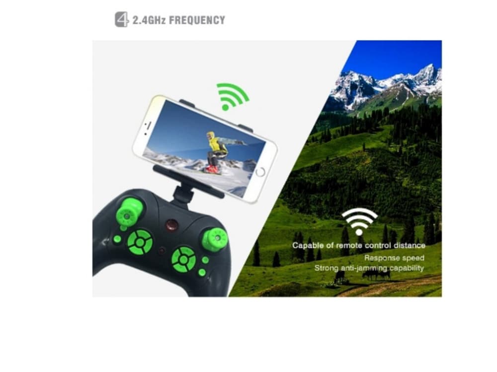 QUADROCOPTERO C/WI-FI FQ01
