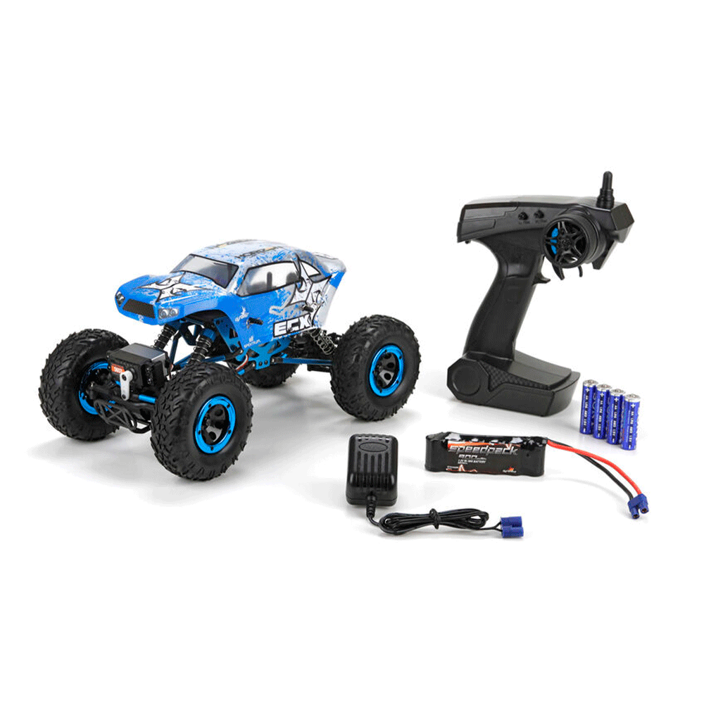 CARRO ECX TEMPER 1/18 ROCK CRAW ECX01003