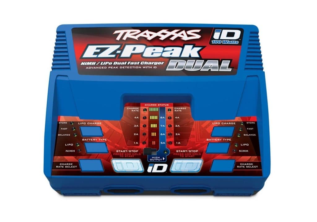 Cargador TRAXXAS DUAL #2972 + 2 Batería 3S #2872X 2990