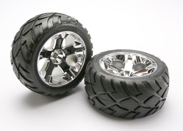 RODA TRAXXAS ALL-STAR ANACONDA CHRM 2.8" (JATO REAR) 5576R