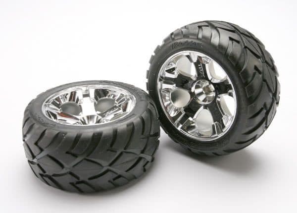 RODA TRAXXAS ALL-STAR ANACONDA CHRM 2.8" (JATO FRONT) 5577R