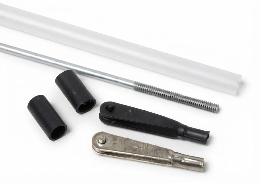 DUBRO NYLON STEEL ROD ASSEMBLY DUB102