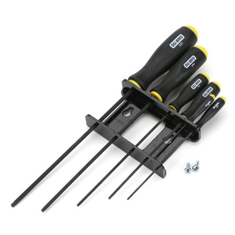 DUBRO DELUXE IMPRERIAL BALL WRENCH SOCKET HEAD SET (6PCS) DUB705