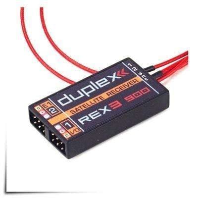 Receptor JETI 3CH DUPLEX REX R3 900MHZ US JDEX-RR3-900-US