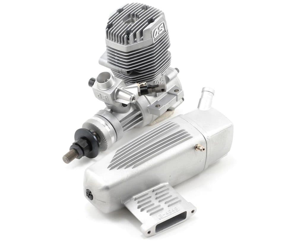 MOTOR OS 75AX W/E-4040 MUFFLER 17400