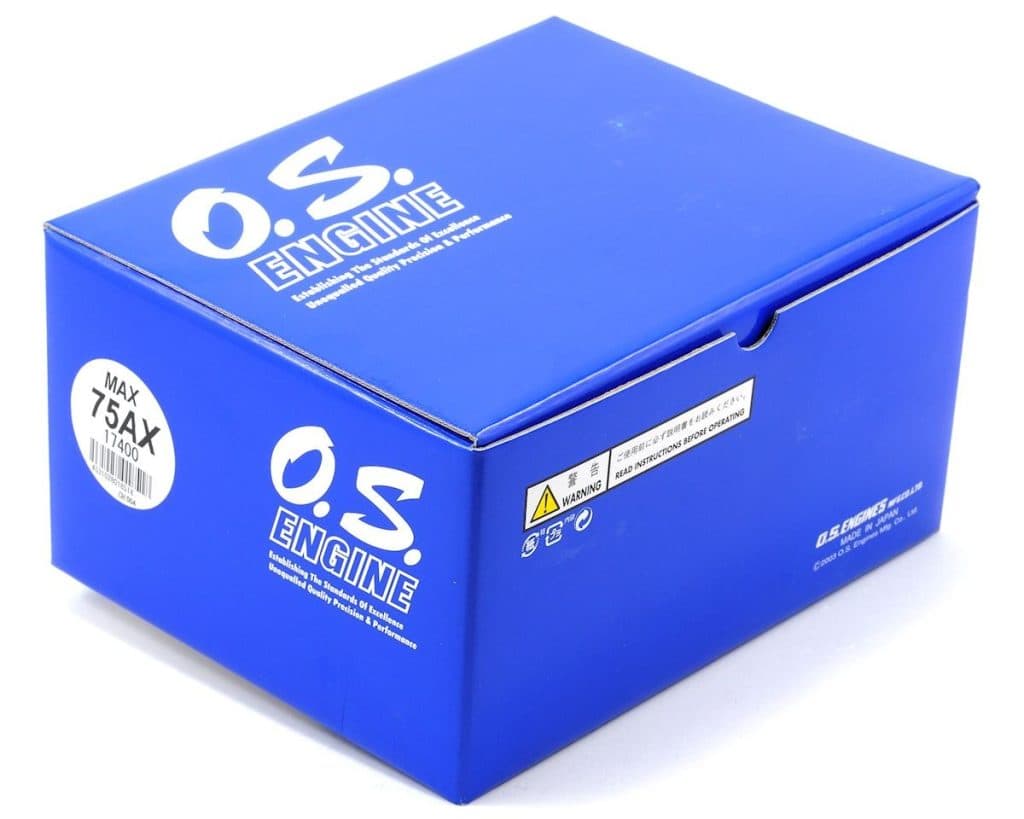MOTOR OS 75AX W/E-4040 MUFFLER 17400