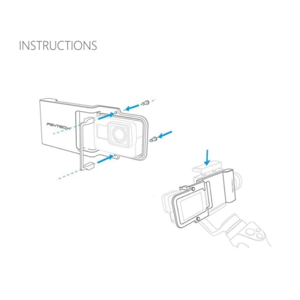 DJI PART PGYTECH ACC ADPTER FOR ACTION Cámara PGG004