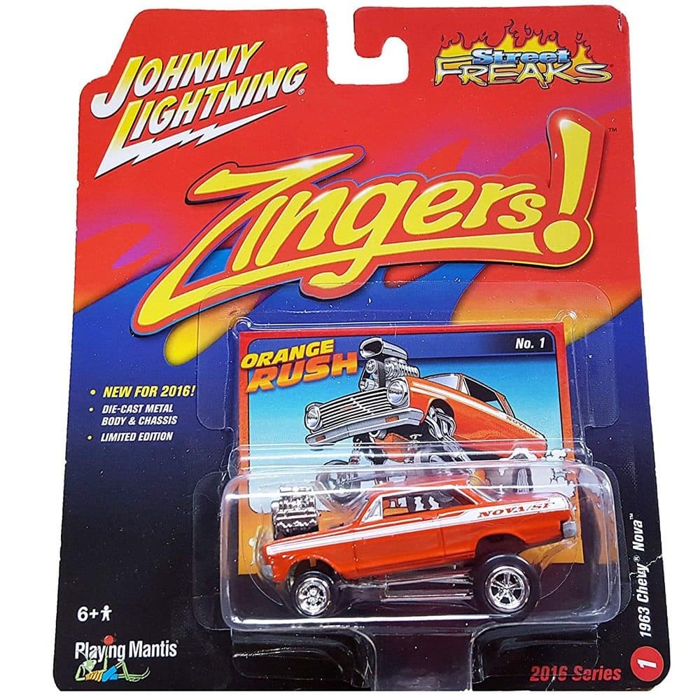 CAR JOHNNY LIGHTNING 1/64 STREET CHEVY Nueva 1963 1016 JLSF001B