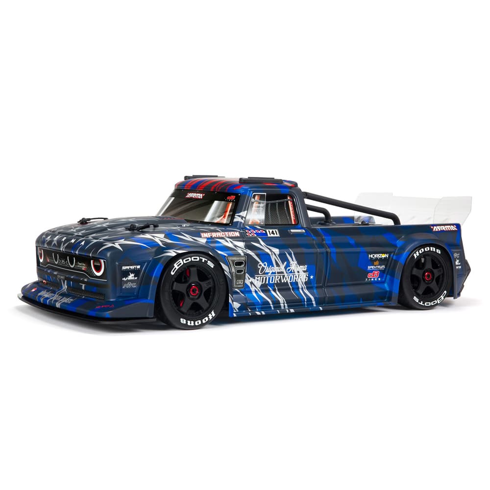 CARRO ARRMA 1/7 INFRACTION 6S BLX ALL-ROAD BLUE ARA7615V2T1